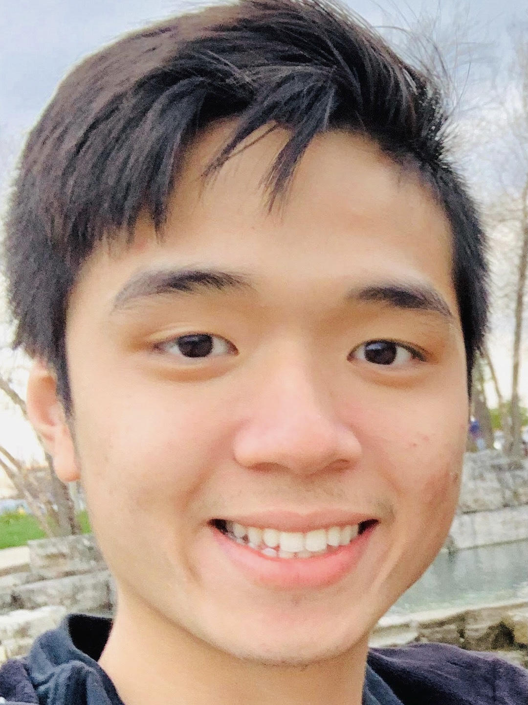 a picture of Trong smiling